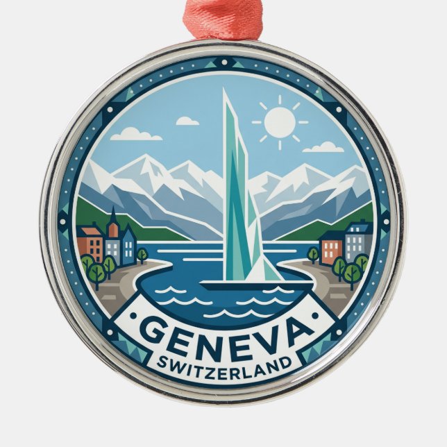 Ornement En Métal Genève Suisse (Devant)