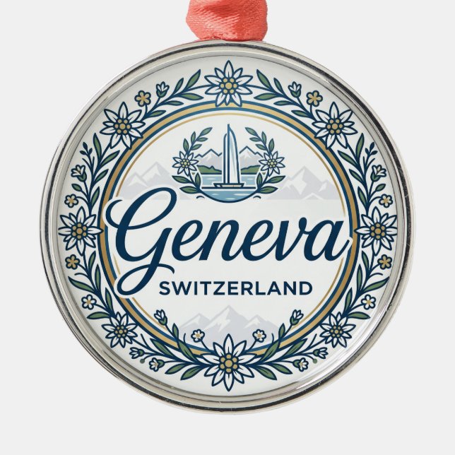 Ornement En Métal Genève Suisse (Devant)
