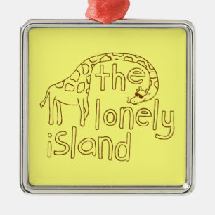 Ornement En Métal Girafe