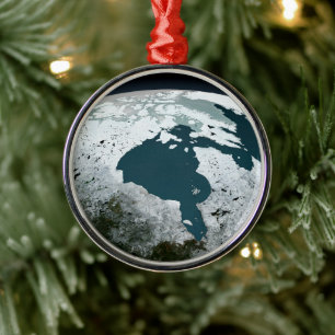 Ornement En Métal Glace Maritime De La Baie D'Hudson Le 14 Novembre 