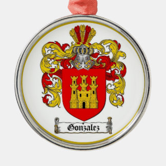 Ornement En Métal Gonzalez [espagnol] Famille Crest *