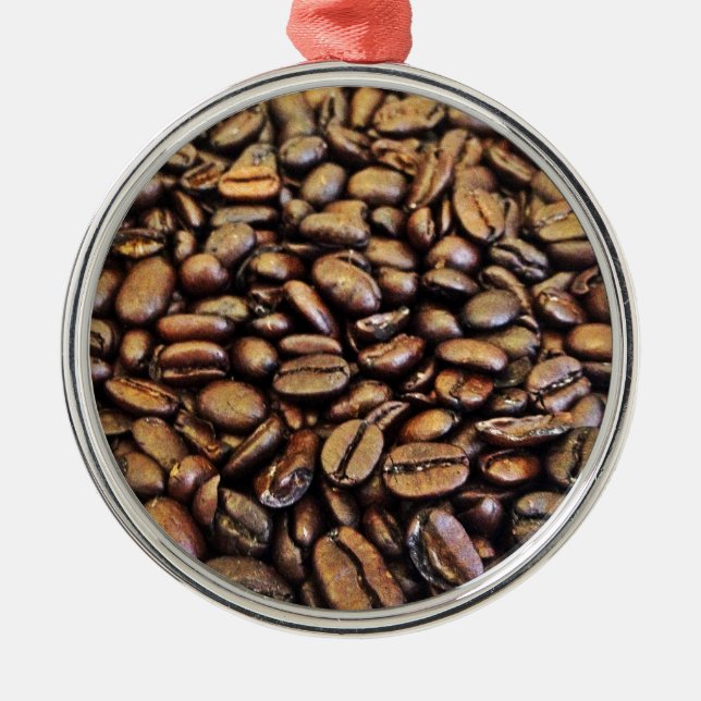 Ornement En Métal grains de café (Devant)