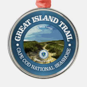 Ornement En Métal Great Island Trail (rd)