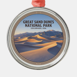 Ornement En Métal Great Sand Dunes National Park Mosca Colorado