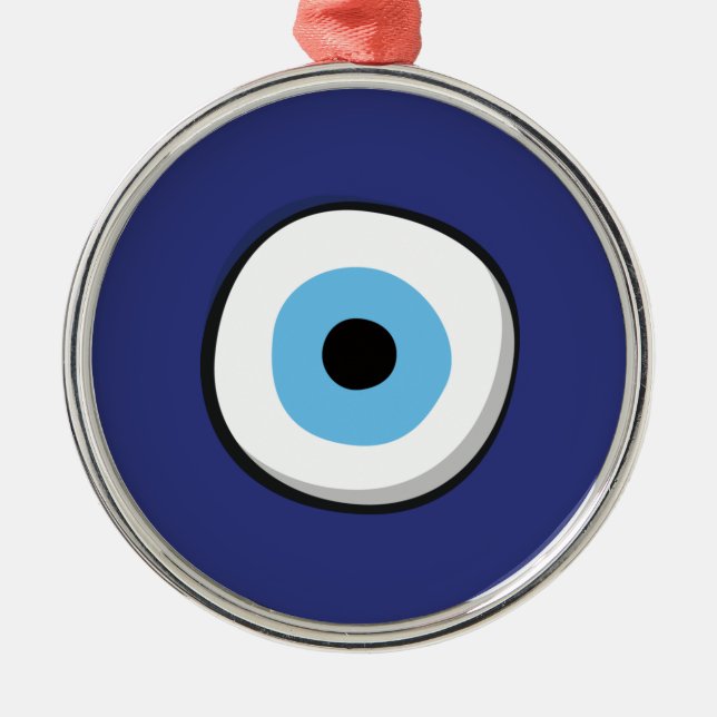 Ornement En Métal Greek Evil Eye (Devant)