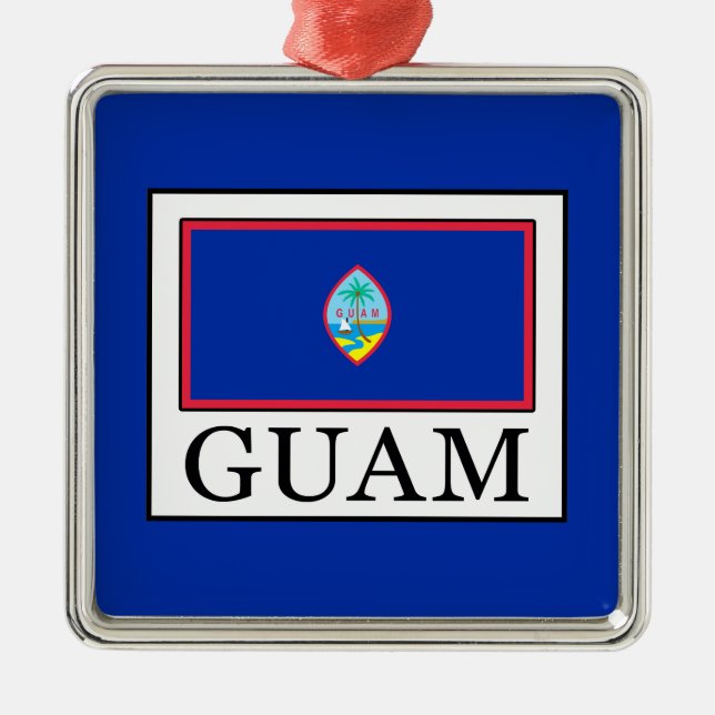 Ornement En Métal Guam (Devant)
