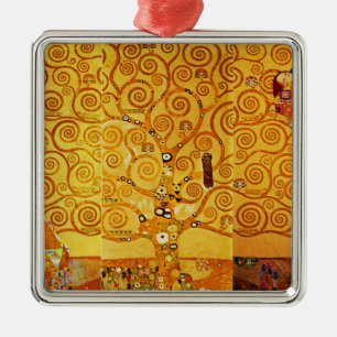 Ornement En Métal Gustav Klimt Arbre de Vie : Art nouveau symboliste