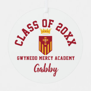 Ornement En Métal Gwyneded Mercy Academy Ornament Noël