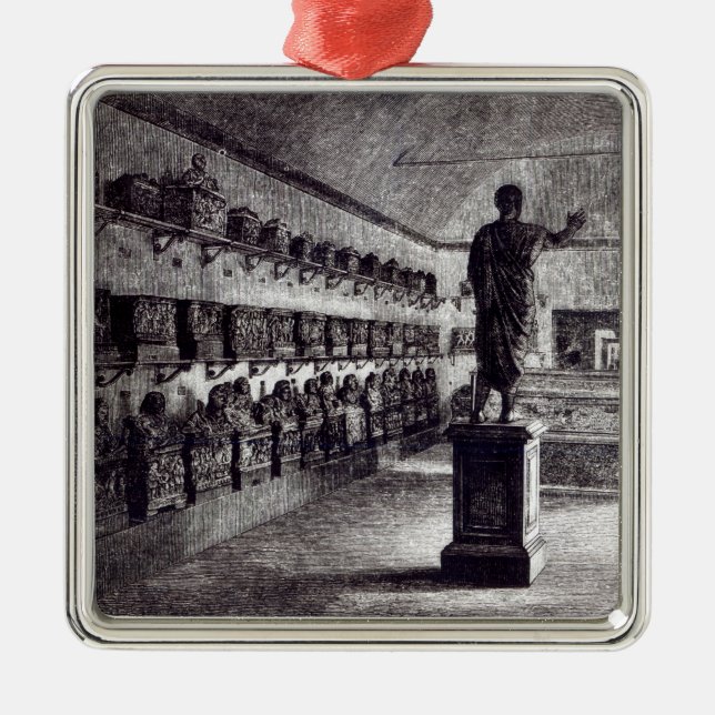 Ornement En Métal Hall de l'Arringatore, musée d'Etruscan (Devant)