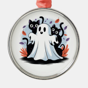 Ornement En Métal Halloween Night Prowl