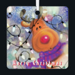Ornement En Métal Happy Reindeer - Joyeux Noël - Dessin Amusant<br><div class="desc">Happy Reindeer - Joyeux Noël - Dessin - Choisissez / Ajoutez votre texte unique / Nom / Couleur - Faites votre cadeau spécial - Redimensionnez et déplacez ou supprimez et ajoutez des éléments / du texte avec l'outil de personnalisation ! Dessin et design par MIGNED. S'il vous plaît voir mes...</div>