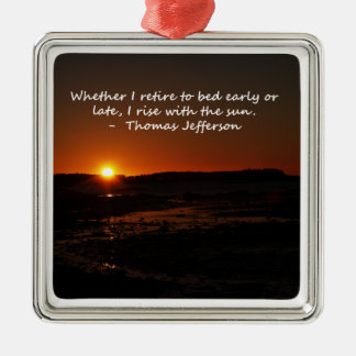 Ornement En Métal Hausse avec The Sun