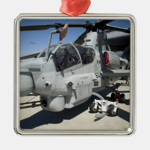 Ornement En Métal Hélicoptère de combat superbe de cobra d'AH-1Z