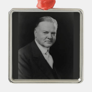 Ornement En Métal Herbert Hoover 31e Président