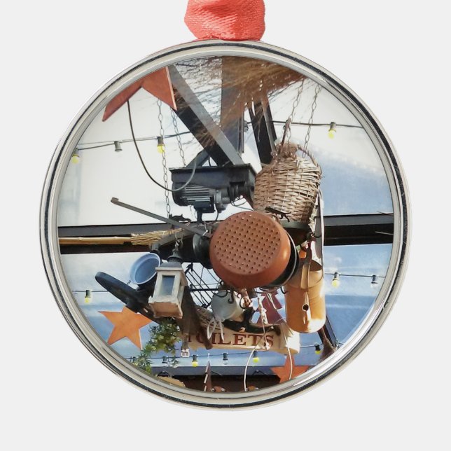 Ornement En Métal Heure d'hiver (Devant)