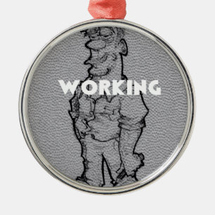 Ornement En Métal Heures supplémentaires