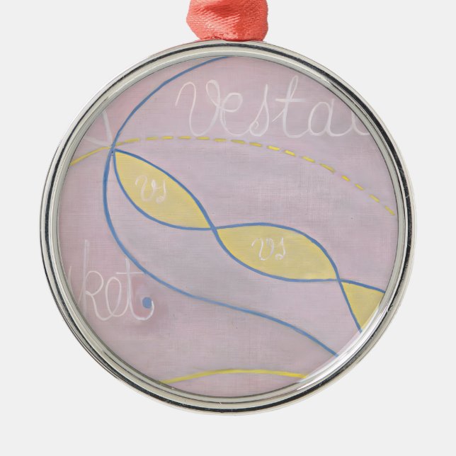 Ornement En Métal Hilma af Klint - Eros Series, no 2, 1907 (Devant)