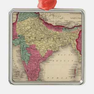 Ornement En Métal Hindostan ou l'Inde britannique