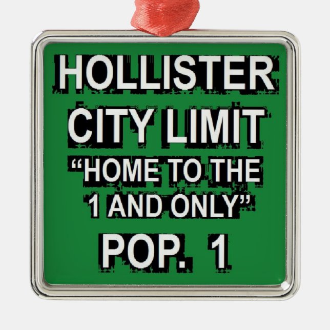 Ornement En Métal Hollister un et uniquement (Devant)