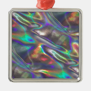Ornement En Métal holographique