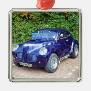 Ornement En Métal Hot rod de mineur de Morris