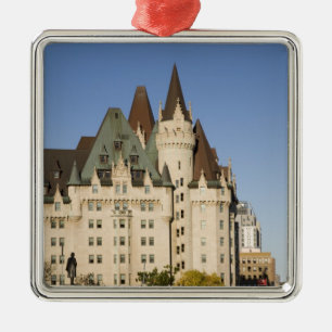 Ornement En Métal Hôtel Chateau Laurier à Ottawa, Ontario, Canada