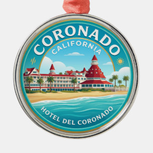 Ornement En Métal Hôtel del Coronado USA