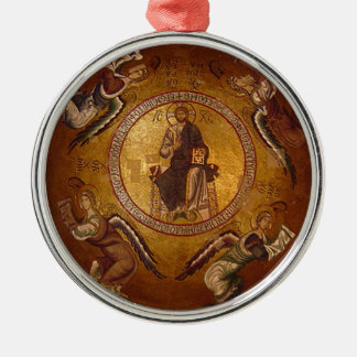 Ornement En Métal Icône orthodoxe chrétienne du Christ Pantakrator