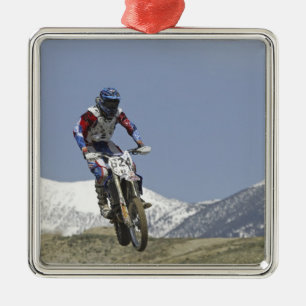 Ornement En Métal Idaho, Course de motocross, Course de moto