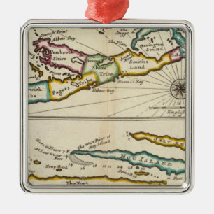 Ornement En Métal Île des Bermudes, partie de l'île de la Providen