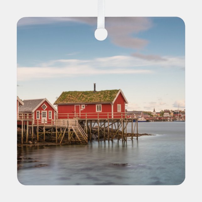 Ornement En Métal Iles Lofoten Norvège (Recto)