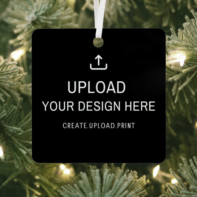 Ornement En Métal Image, photo ou conception personnalisée (Insitu)