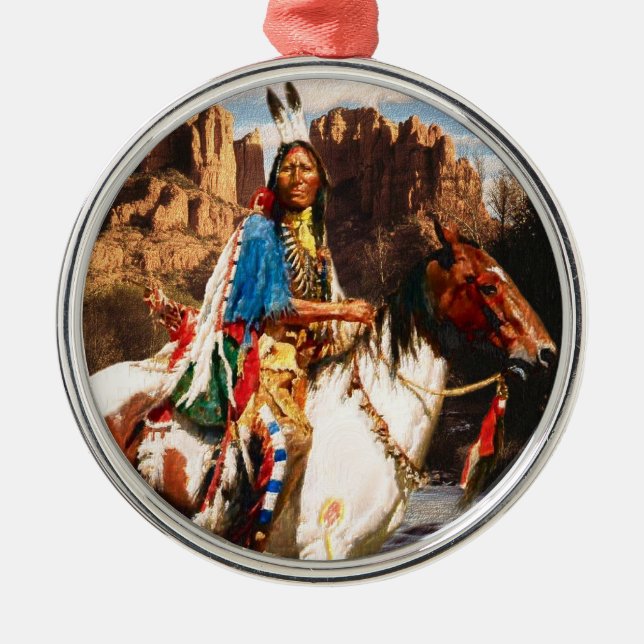 Ornement En Métal Indian 1A (Devant)