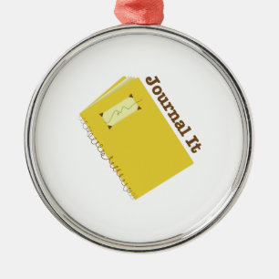 Ornement En Métal Inscrivez-le