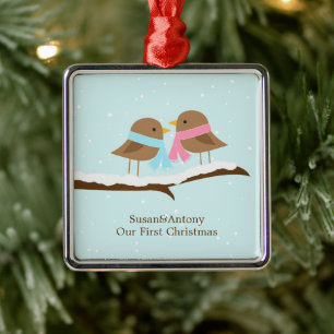 Ornement En Métal Inséparables