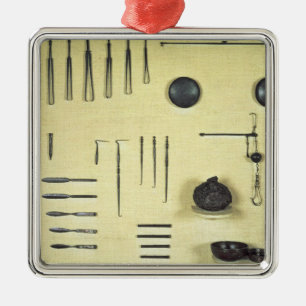 Ornement En Métal Instruments du cas d'un oculiste, de Reims