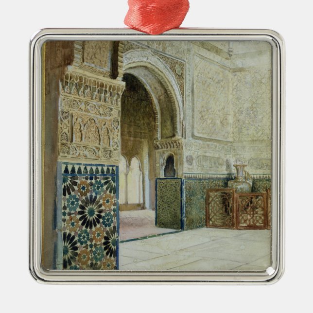 Ornement En Métal Intérieur d'Alhambra, Grenade (la semaine) (Devant)