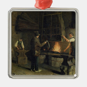 Ornement En Métal Intérieur de la forge, 1837