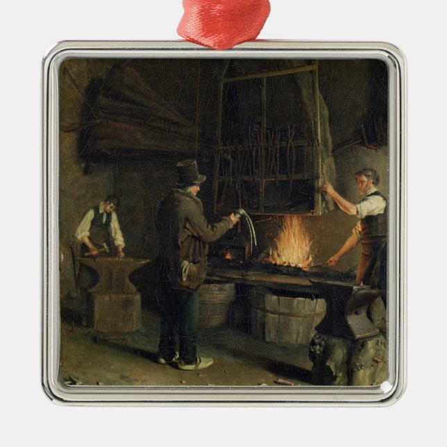 Ornement En Métal Intérieur de la forge, 1837 (Devant)