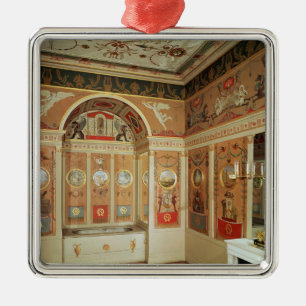 Ornement En Métal Intérieur de la salle de bains du napoléon, éta