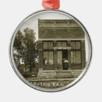 IRVING KANSAS POST OFFICE PHOTO MARSHALL COUNTY KS