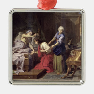 Ornement En Métal Isaac bénissant Jacob, 1692