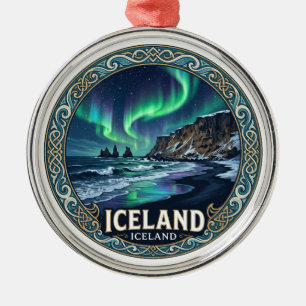 Ornement En Métal Islande Vik