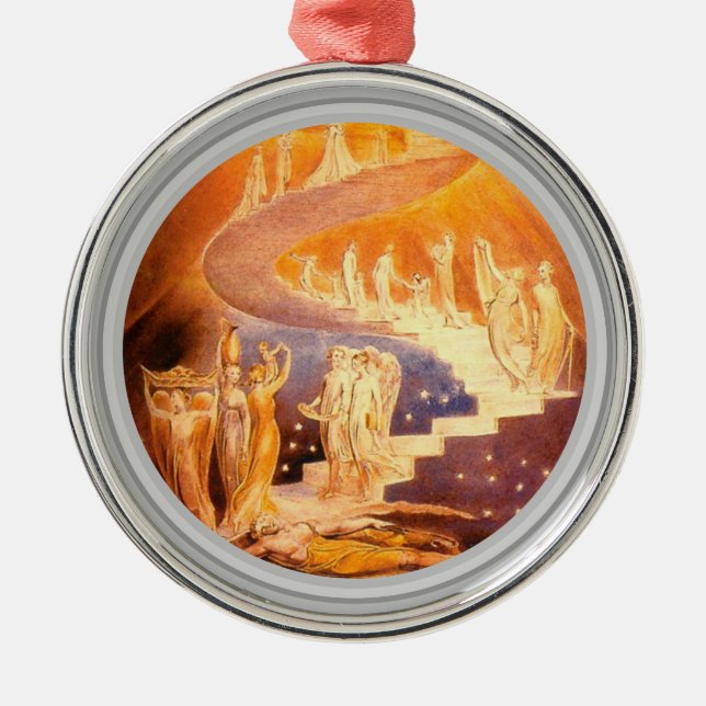 Ornement En Métal Jacob's Dream By William Blake (Devant)