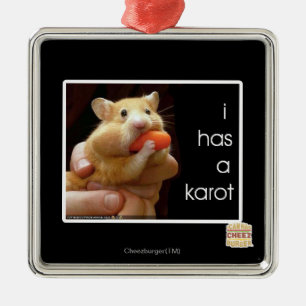 Ornement En Métal J'ai un karot