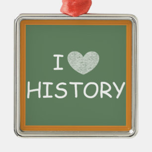 Ornement En Métal J'aime l'histoire