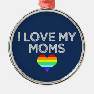 Ornement En Métal J'aime ma sœur & sa femme les droits lesbiens gays