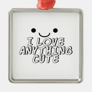 Ornement En Métal J'Aime Tout Ce Qui Est Mal