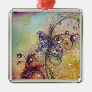 ORNEMENT EN MÉTAL JARDIN DES OMBRES PERDUES - PLANTE BUTTERFLY