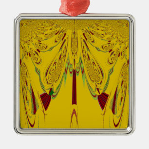 Ornement En Métal jaune